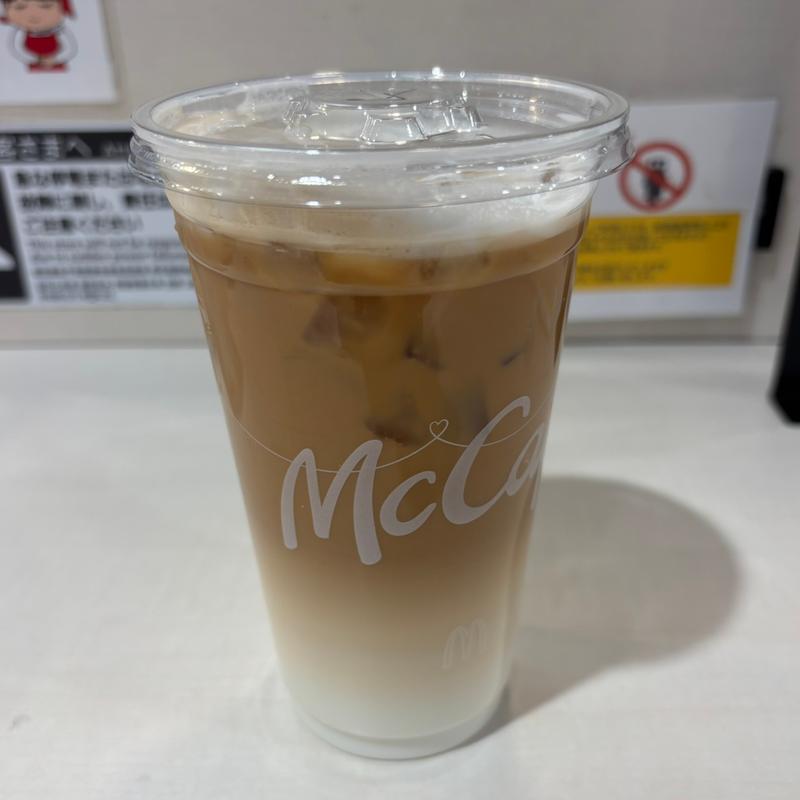 アイスカフェラテ(マクドナルド イオンモール岡崎店)