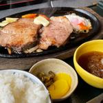 低温調理 極厚ポークステーキ定食