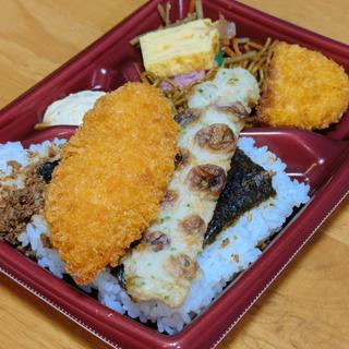 海苔白身魚フライ弁当