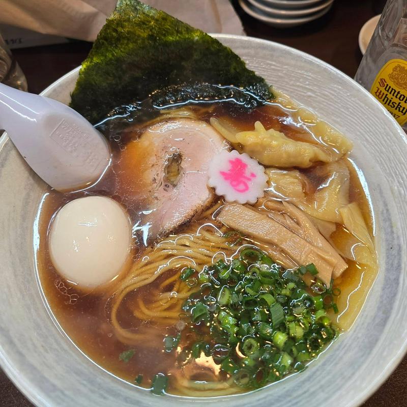 醤油ワンタンメン 味玉(麺屋 和)