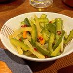 キュウリのピリ辛