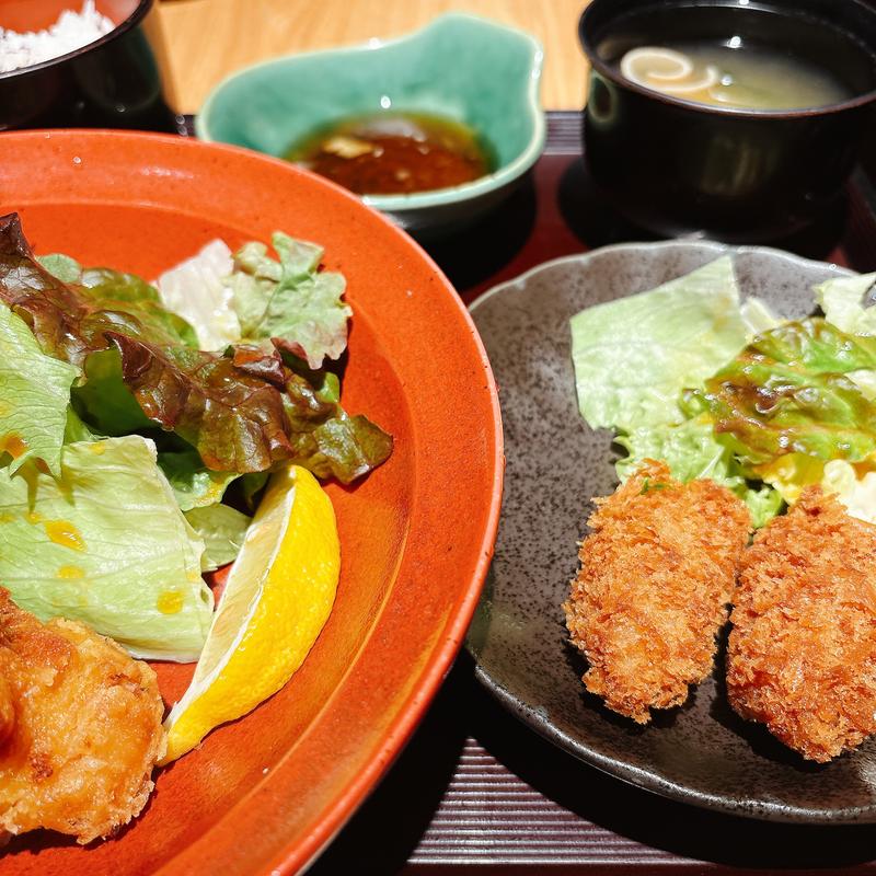 鶏から天SET膳(旬菜とお酒 あんばい)