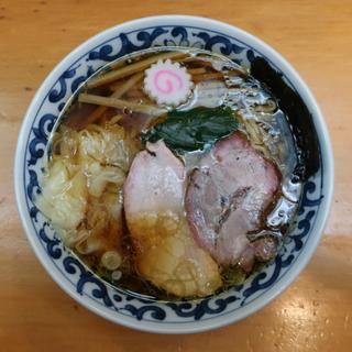 ワンタン麺(白河手打中華 しょうはく)
