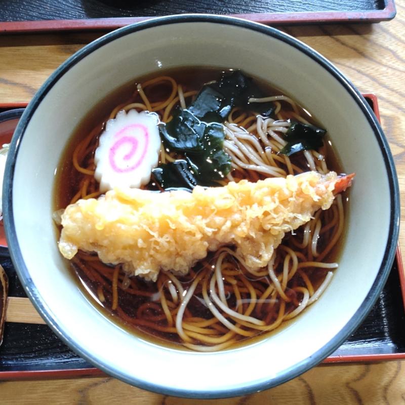 天ぷらそば(手打ち蕎麦柏屋 )