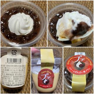 ロピア クリームぜんざい風プリン