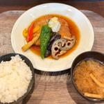 三元豚のみぞれ煮定食