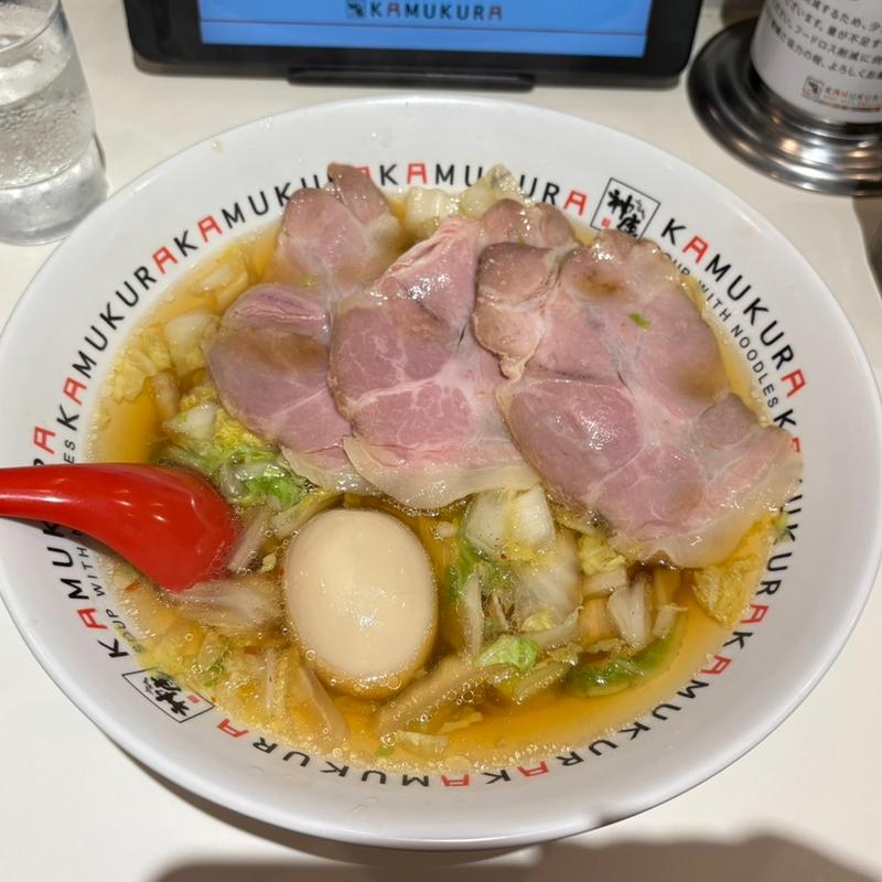 煮玉子ラーメン(神座 MARK IS みなとみらい店 （カムクラ）)