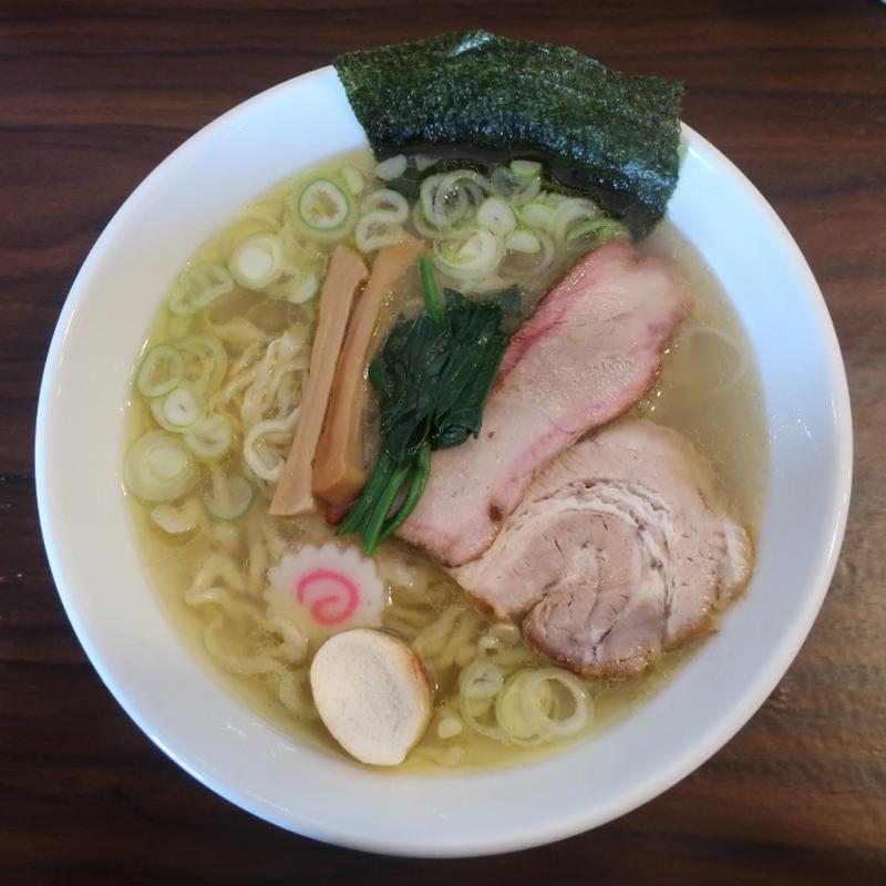 塩ラーメン(手打ち中華 釈迦)