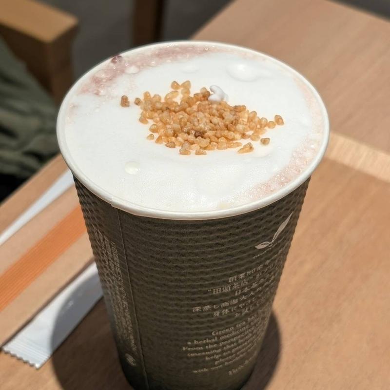小豆ラテ(田頭茶舗 LECT店)
