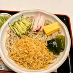 冷したぬきそば(蕎麦 セイジ)