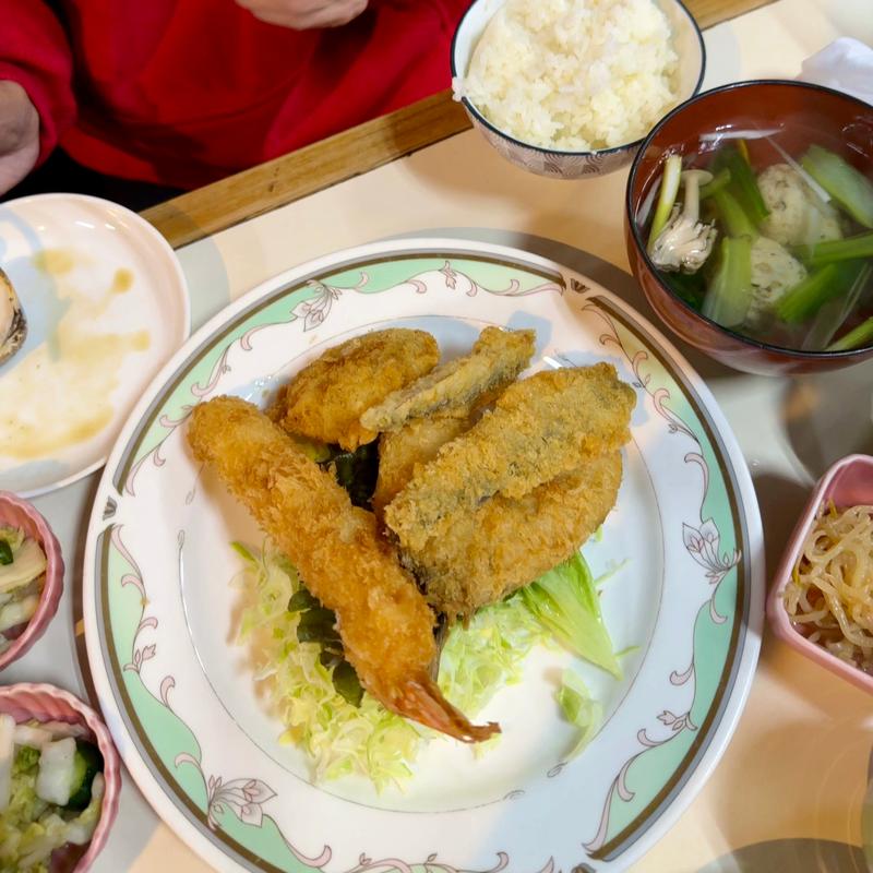 ミックスフライ(浜茶屋網元 )