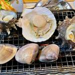 さざえ、ホタテ、はまぐり