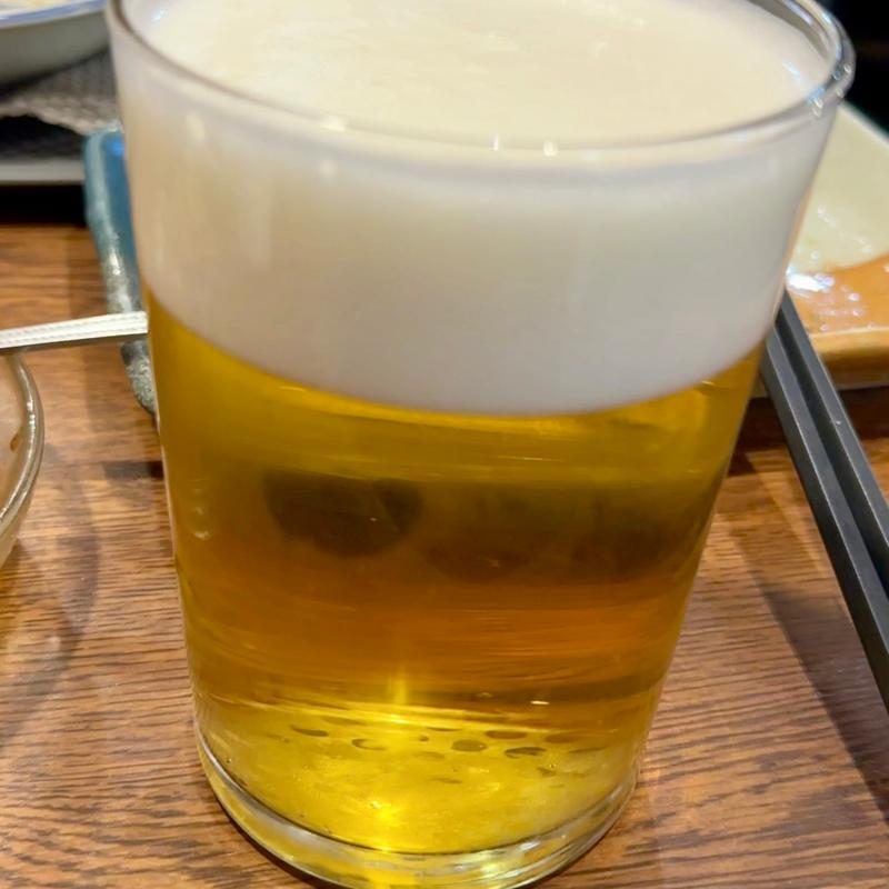 生ビール(銀座ホール)