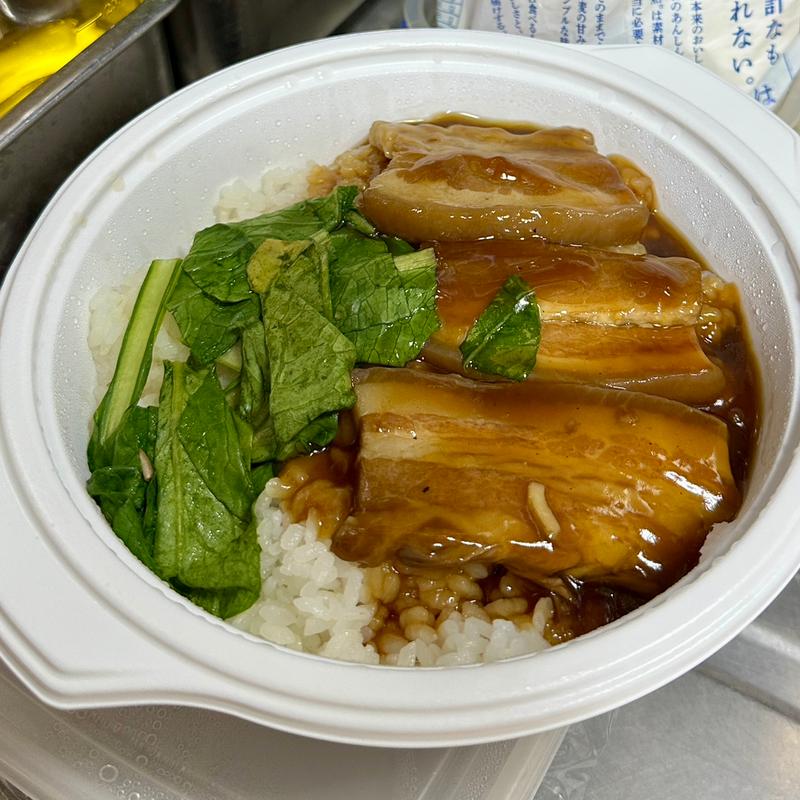 豚角煮丼(聚友楼 （シュウユウロウ）)