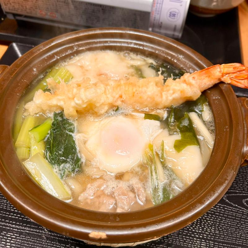 民芸鍋焼きうどん(味の民芸 八千代店)