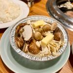 きのこのバターホイル焼き(サッポロビール 千葉ビール園)