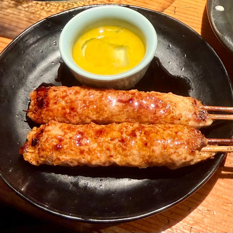 じゅーしーなつくね(炭火焼鳥酒房 和光市のおっ鳥家)