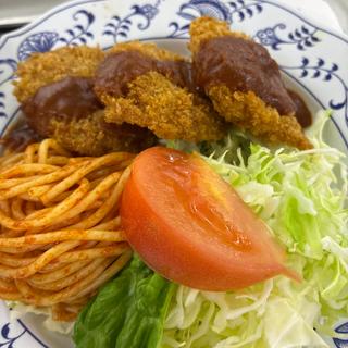 時計台定食（豚ヒレカツ）