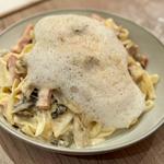 きのこクリームパスタ(TASU+)