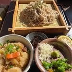 ざる蕎麦おこわセット