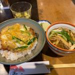 かつ丼とミニ蕎麦