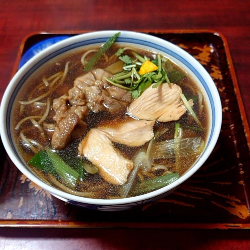 鳥なんばんそば(日本橋長寿庵)