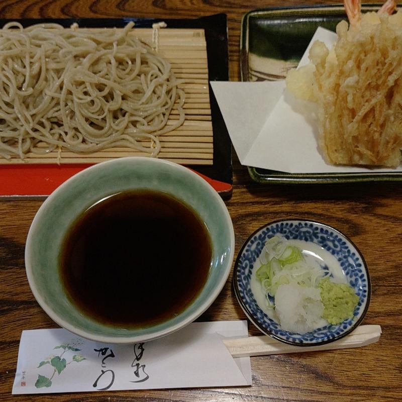 天ぷら料理(手打蕎麦 かとう)