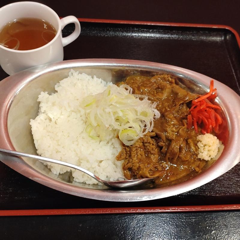 カレーモツライス(にんにくモツライス本店)