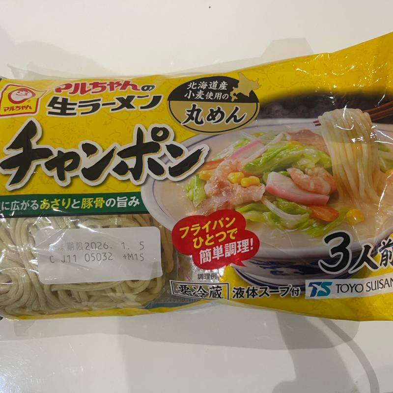 マルちゃんの生ラーメン　チャンポン(セキ薬局 若葉店)