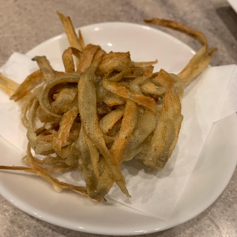 ごぼうのカリカリ揚げ(かゑるや)