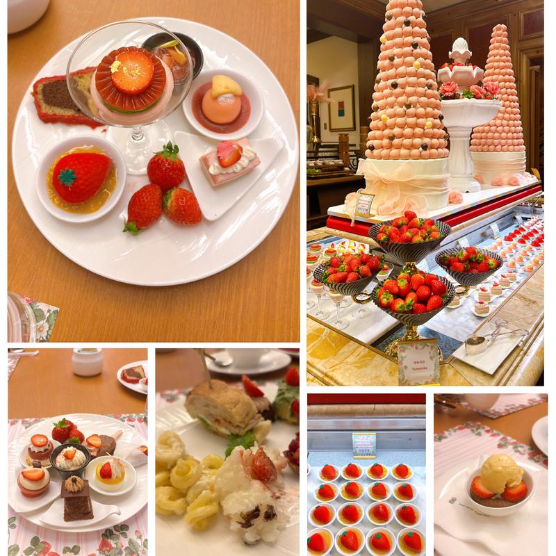 【アフタヌーンブッフェ】サロン デュ ストロベリー(ザ ・リッツ・カールトン大阪　スプレンディード)