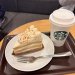 ホワイトモカケーキ(スターバックスコーヒー 天王寺ミオ 本館8階店)