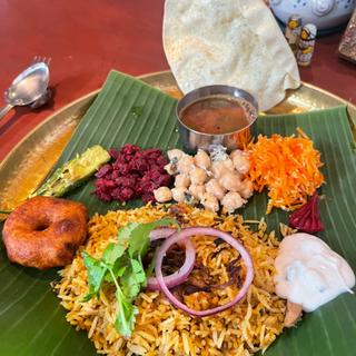 mushroom vegan biryani