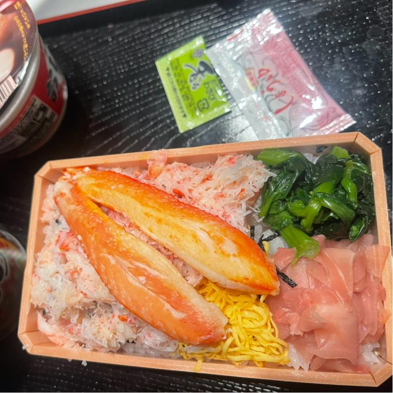 かに弁当(魚と肉と北海道 蔵)