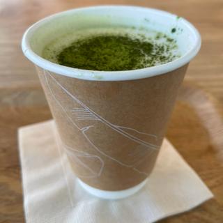 モリンガ抹茶豆乳ホットラテ
