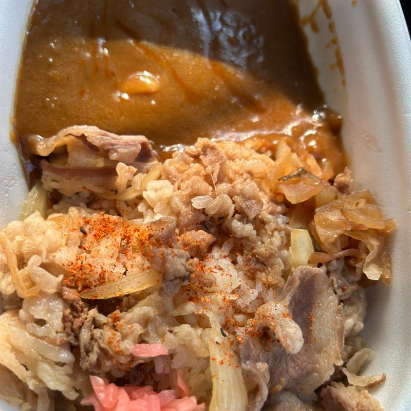 肉2倍牛カレー(並盛)(すき家 枚方中宮東之町店 )