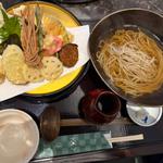 天ぷら釜揚げそば