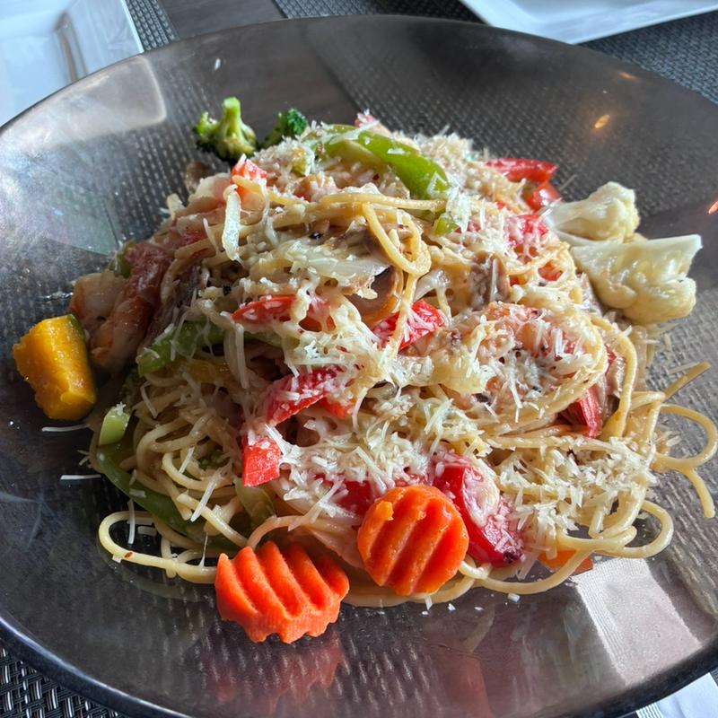 シュリンプパスタ(Guam Reef Hotel)