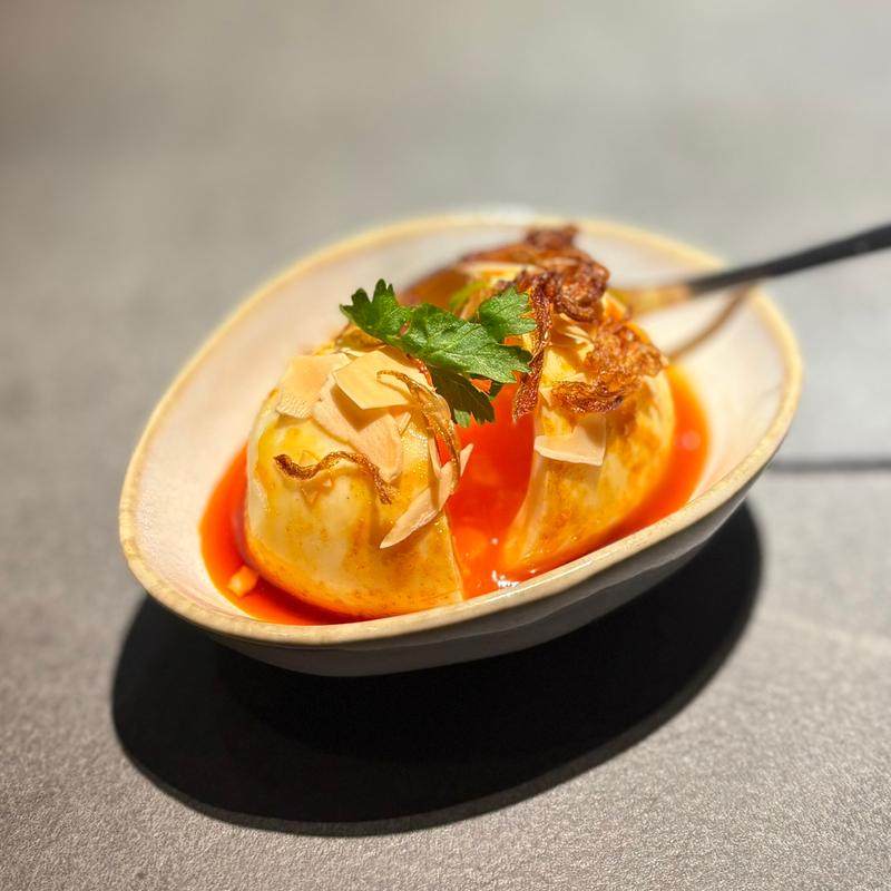 奥久慈卵のエッグマサラ(Bird Lab.)