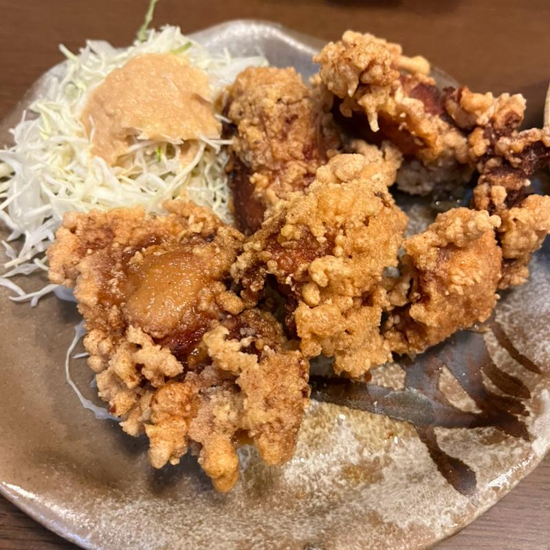 鶏の唐揚げ(とらや 東油山本店)