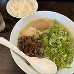 ねぎラーメン煮玉子トッピング