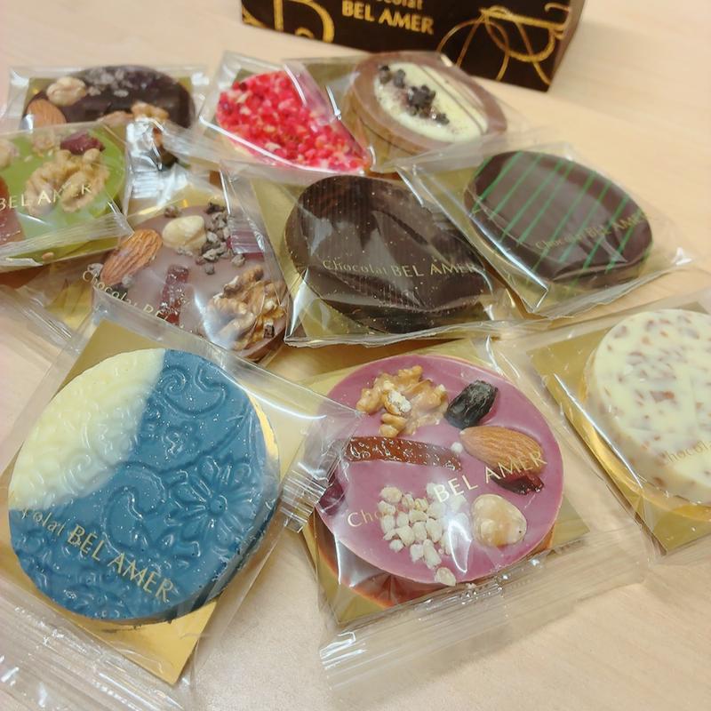 パレショコラ10枚入り(ベルアメール うめだ阪急店)