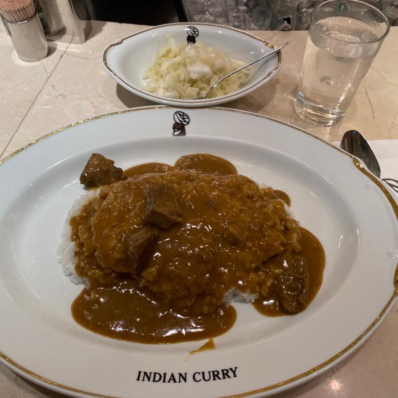 インディアンカレー　ピクルス大盛り(インデアンカレー 阪急三番街店 （INDIAN CURRY）)