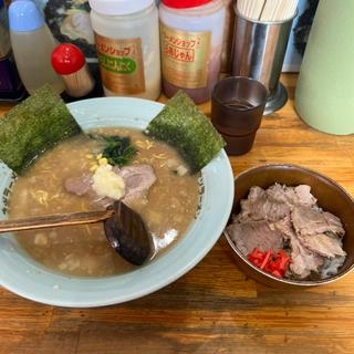 味噌ラーメン　チャーシュー丼
