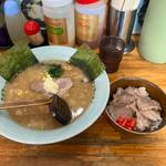 味噌ラーメン　チャーシュー丼(ラーメンショップ椿 上彦川戸店)