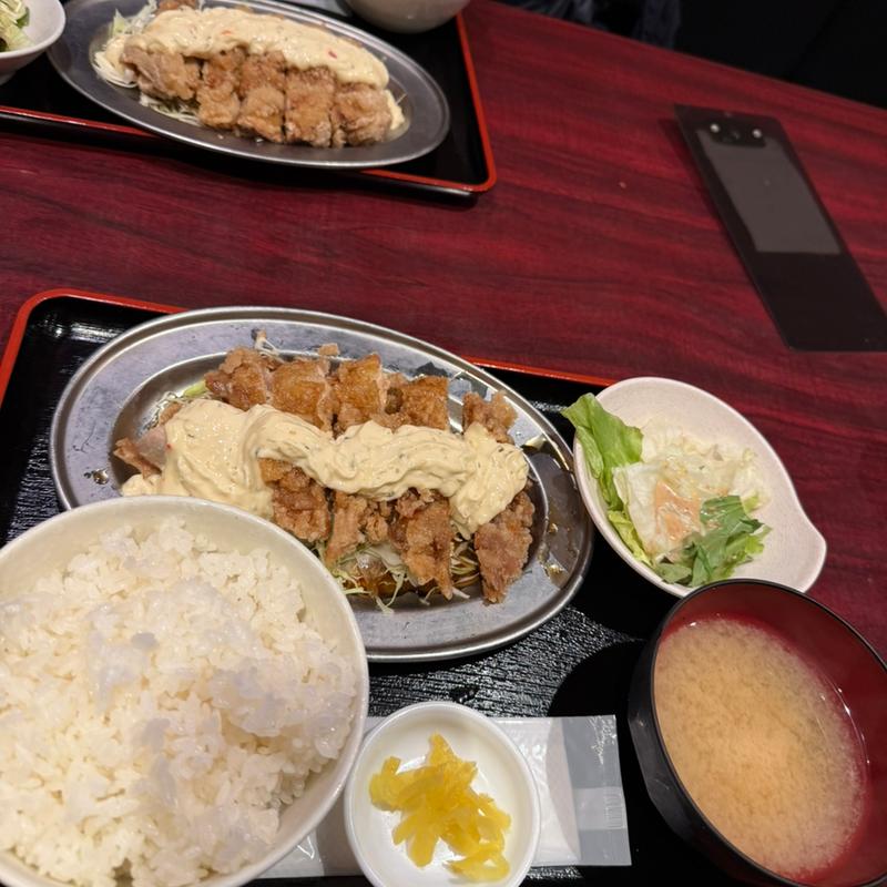 チキン南蛮定食(肉バル アモーレ 新宿店)