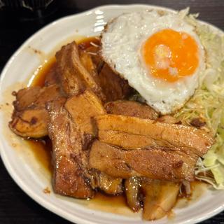 チャーシュー定食(森の茶屋)