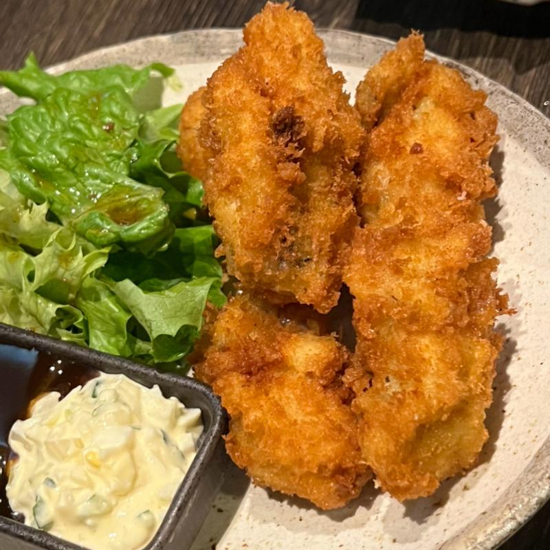 カキフライ(旬鮮酒肴 あら磯)