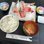 上刺身定食
