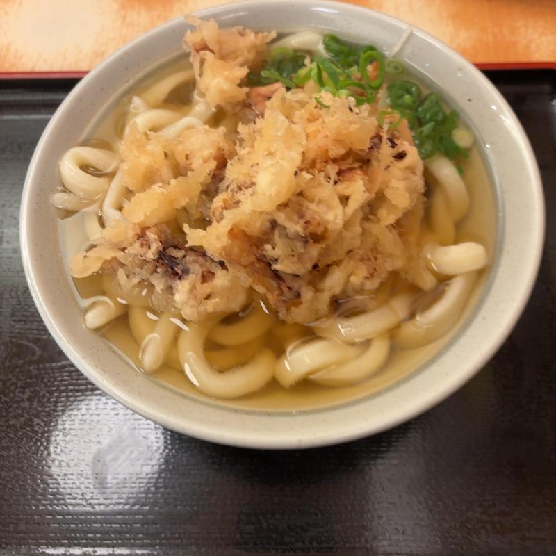 げそ天うどん(かのや 新宿東南口店 - 生そば・讃岐うどん)